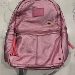 STATE Shimmering Pink Kane Backpack